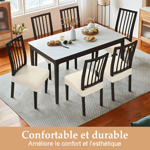🔥 Housse de chaise jacquard imperméable ! Durable, élégante et facile à nettoyer 🪑