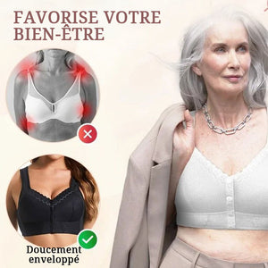 Soutien-gorge respirant à fermeture avant