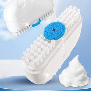 Brosse à chaussures de nettoyage à sec 2 en 1