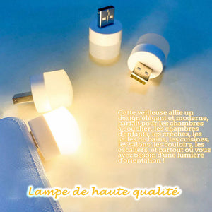 Mini-lampe USB（4 pièces）