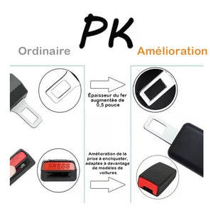 Rallonge de boucle de ceinture de sécurité pour voiture