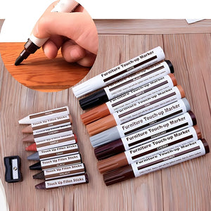 Kit de restauration de surface en bois (6/8 couleurs)
