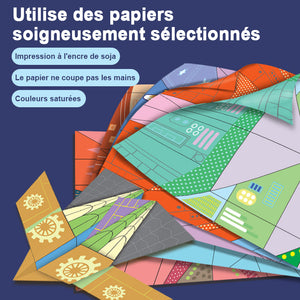 ✈️✨ Livre d'avion en papier DIY