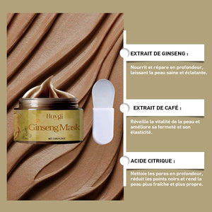 Masque exfoliant au ginseng