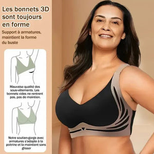 Soutien-gorge push-up sans armatures super confortable