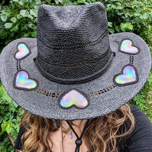 Chapeau de paille de cow-boy Prism