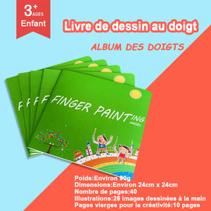 Kit amusant de peinture au doigt