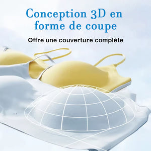 Soutien-gorge sans coutures en soie glacée pour l'été