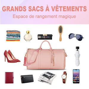 Sac polochon pour vêtements