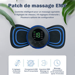 Mini masseur portable pour épaules, cou et taille