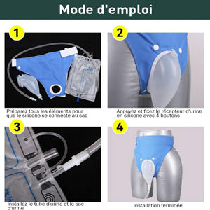 ❤Sac de cathétérisme portable réutilisable de qualité médicale