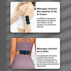 Mini masseur portable pour épaules, cou et taille
