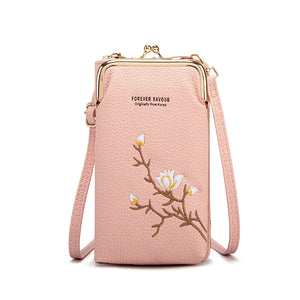 Portefeuille bandoulière pour femme