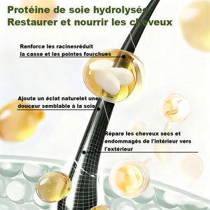 Shampoing pour cheveux lisses et brillants - pour tous types de cheveux
