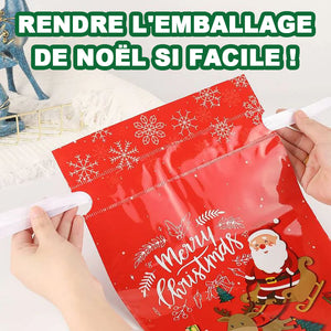 🎅🎁 Sac cadeau de Noël avec cordon de serrage