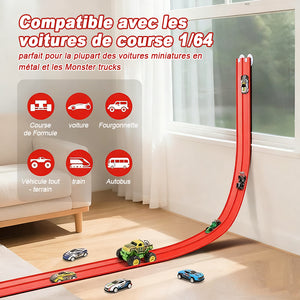 Ensemble de jouets de piste de course flexible à faire soi-même