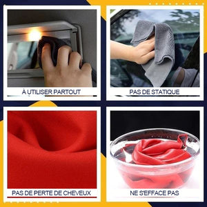 Serviette de séchage de voiture super absorbante