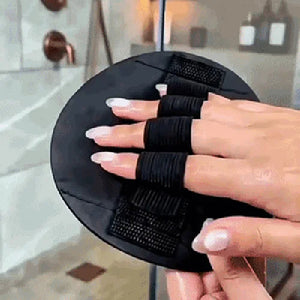 Gant exfoliant rond