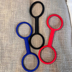 Menottes élastiques en silicone