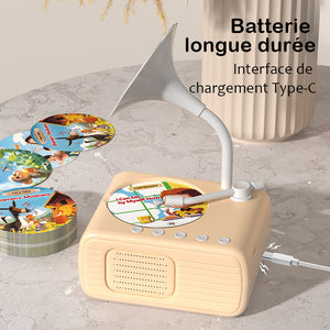 Phonographe pour enfants avec 99 cartes👶Phonographe d'éducation précoce