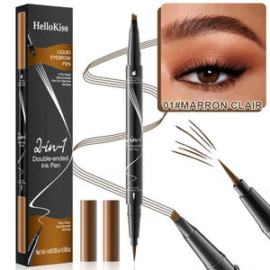 Crayon à sourcils waterproof 2 en 1