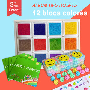 Kit amusant de peinture au doigt