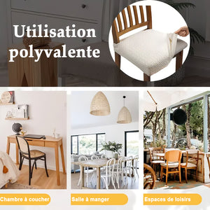 🔥 Housse de chaise jacquard imperméable ! Durable, élégante et facile à nettoyer 🪑