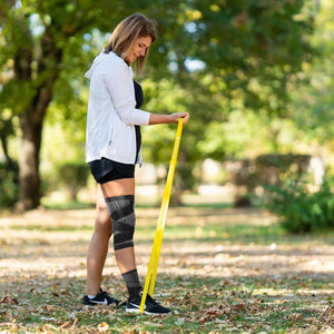 Genouillères de sport à sangle