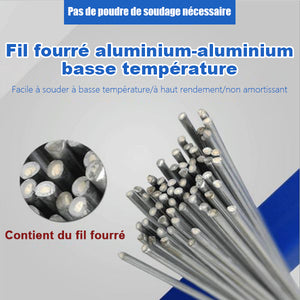 Fil de soudure en aluminium basse température