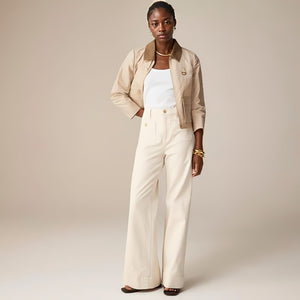 👖Pantalon ample taille haute à jambes larges
