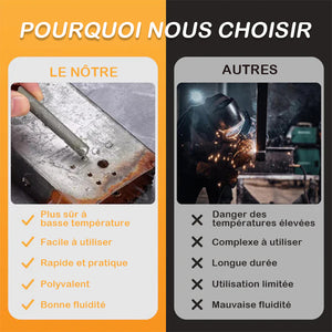 Baguettes de soudage universelles pour réparations