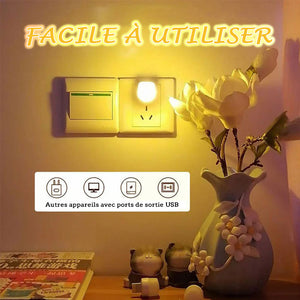 Mini-lampe USB（4 pièces）