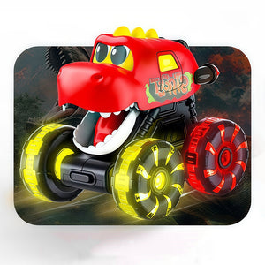 Jouet camion dinosaure Press & Go avec lumière activée par le mouvement