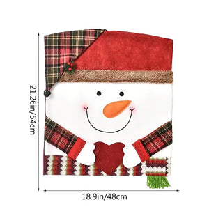 💥Jolie housse de chaise sur le thème de Noël🎄