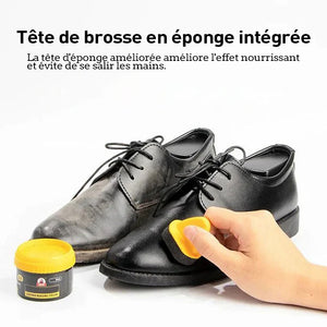 Crème de lanoline de polissage de réparation de soin du cuir