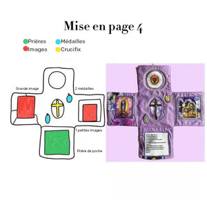 💖 Livre de poche dévotionnel fait main – Édition Foi 📖🙏