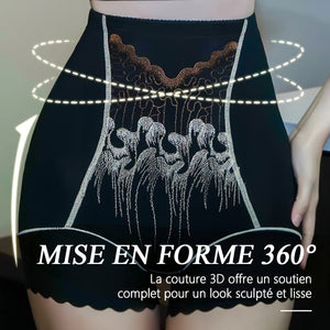 💃 Short gainant taille haute pour femme