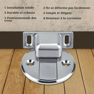 Butée de porte magnétique invisible