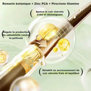 Shampoing pour cheveux lisses et brillants - pour tous types de cheveux