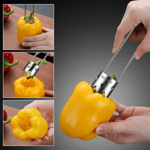 Vide-fruits et légumes en acier inoxydable
