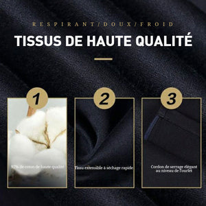 Pantalon classique à haute élasticité pour hommes