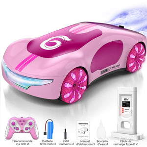 Voiture télécommandée à pulvérisation de nouveau concept énergétique