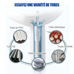 Désodorisant pour excavatrice de tuyaux