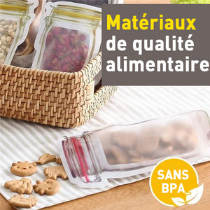 Sacs réutilisables pour pots Mason