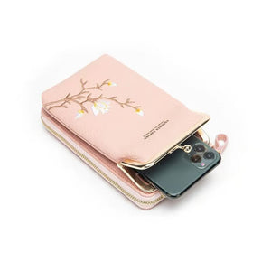 Portefeuille bandoulière pour femme