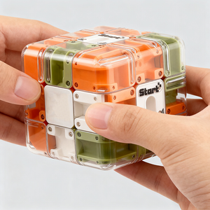 Grand labyrinthe 3D, puzzle, cube, jouet stimulant pour le cerveau
