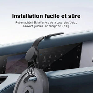 Support magnétique pour tableau de bord de voiture