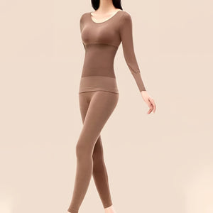 Ensemble de sous-vêtements thermiques pour femmes
