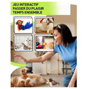 Jouets pour animaux de compagnie simulés par des oiseaux