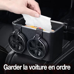 Porte-gobelet pour boîte à mouchoirs de voiture